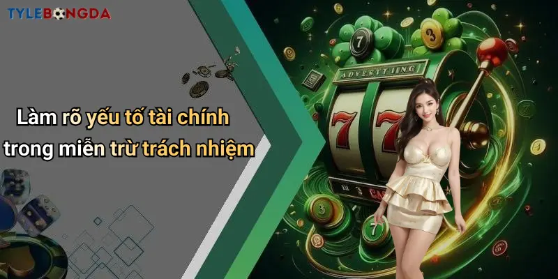 Làm rõ yếu tố tài chính trong miễn trừ trách nhiệm