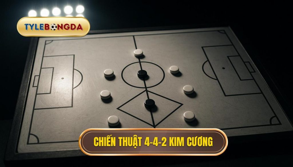 Chiến thuật 4-4-2 kim cương