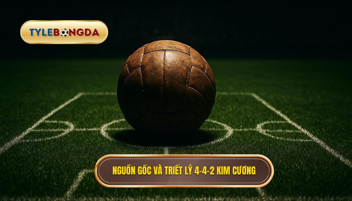 Nguồn gốc và Triết lý cốt lõi của 4-4-2 kim cương