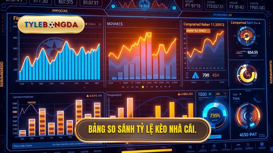 Bảng so sánh tỷ lệ kèo đặc trưng của các hệ thống nhà cái lớn