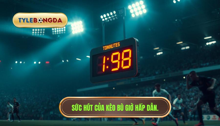 Sức hút của kèo bù giờ hấp dẫn
